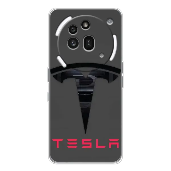 Чехол с рисунком «Logo TESLA» для Nothing Phone (3a) Pro Чехол с рисунком «Logo TESLA» для Nothing Phone (3a) Pro