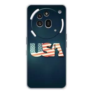 Чехол Флаг USA для Nothing Phone (3a) Pro (USA)