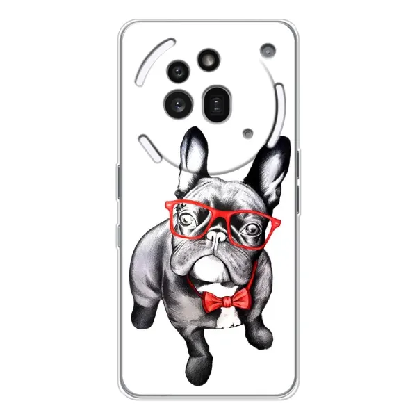 Чехол с рисунком «В очках» для Nothing Phone (3a) Pro Чехол с рисунком «В очках» для Nothing Phone (3a) Pro