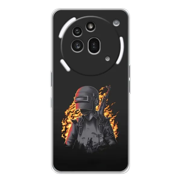 Чехол с рисунком «В огне» для Nothing Phone (3a) Pro Чехол с рисунком «В огне» для Nothing Phone (3a) Pro