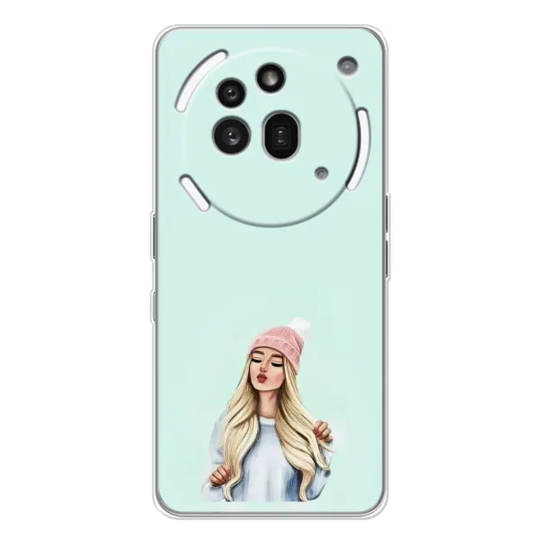 Чехол с рисунком «В шапке» для Nothing Phone (3a) Pro Чехол с рисунком «В шапке» для Nothing Phone (3a) Pro