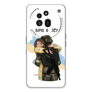Патріотичний Чохол для Nothing Phone (3a) Pro (Віримо у ЗСУ)