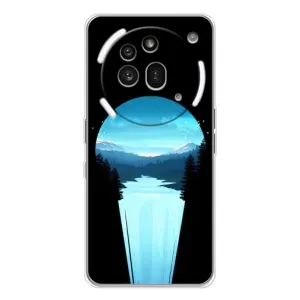 Літній Чохол на Nothing Phone (3a) Pro (Синій Водоспад)