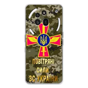 Чехлы на военную тематику для Nothing Phone (3a) Pro (ВС ЗСУ)