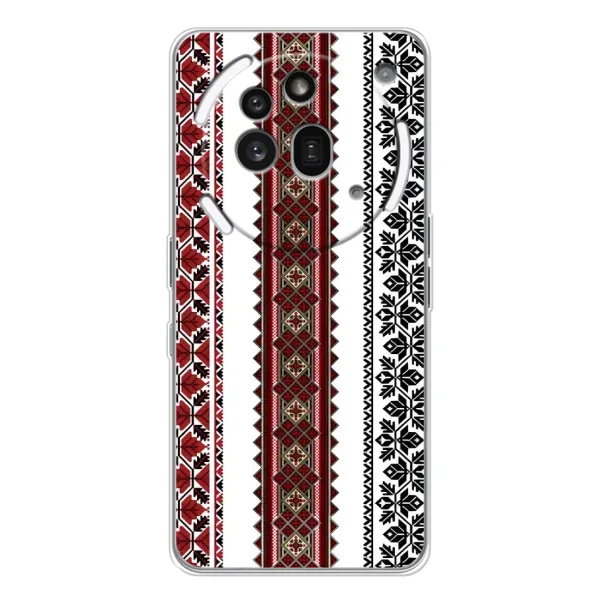 Чехол с рисунком «Вышиваночки» для Nothing Phone (3a) Pro Чехол с рисунком «Вышиваночки» для Nothing Phone (3a) Pro