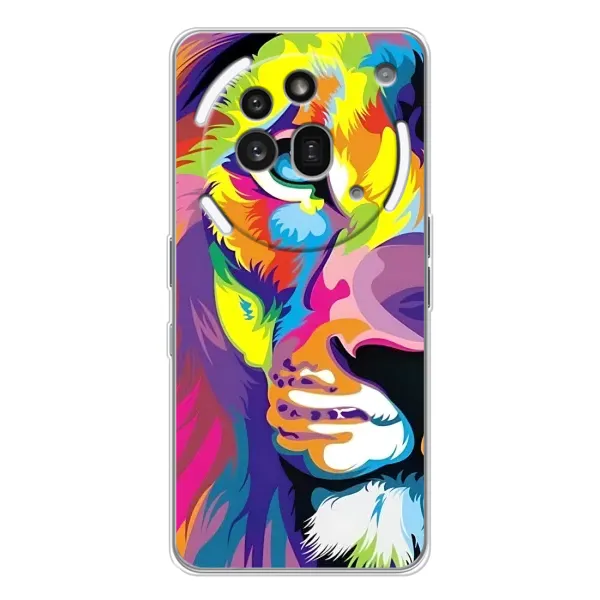 Чехол с рисунком «Яркий Лев» для Nothing Phone (3a) Pro Чехол с рисунком «Яркий Лев» для Nothing Phone (3a) Pro