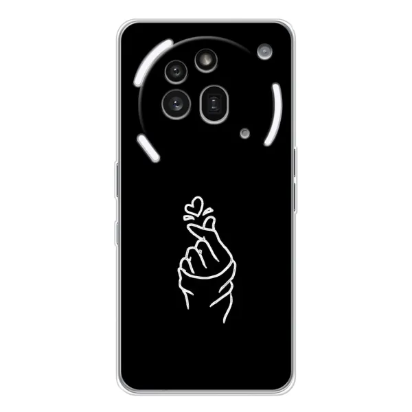 Чехол с рисунком «Знак Сердечка» для Nothing Phone (3a) Pro Чехол с рисунком «Знак Сердечка» для Nothing Phone (3a) Pro