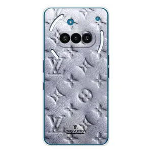Текстурний Чохол Louis Vuitton для Натинг Фон (3а) (Білий ЛВ)