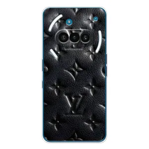 Текстурний Чохол Louis Vuitton для Натинг Фон (3а) (Чорний ЛВ)