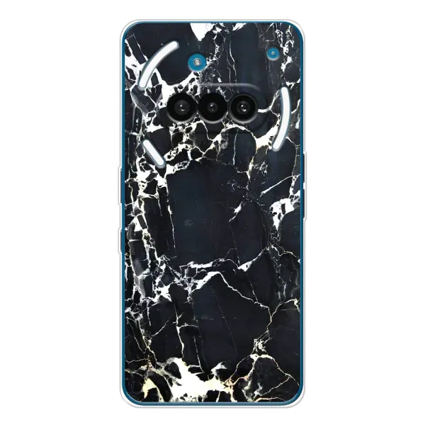 Чехол с рисунком «Чёрный мрамор» для Nothing Phone (3a) Чехол с рисунком «Чёрный мрамор» для Nothing Phone (3a)