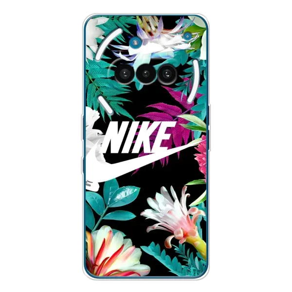 Чехол с рисунком «Цветочный Nike» для Nothing Phone (3a) Чехол с рисунком «Цветочный Nike» для Nothing Phone (3a)