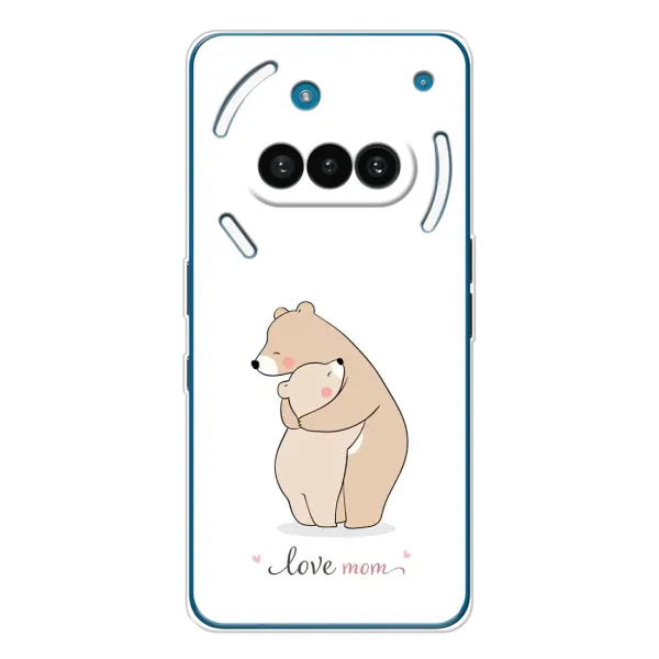 Чехол с рисунком «Для мам» для Nothing Phone (3a)