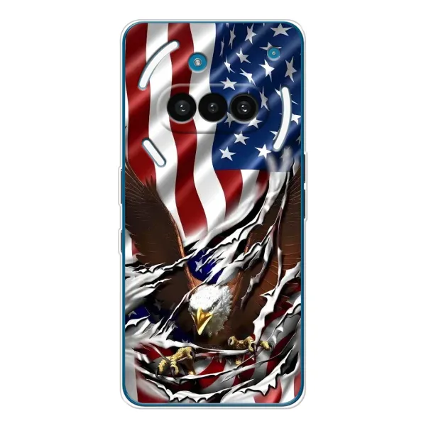 Чехол с рисунком «Флаг USA» для Nothing Phone (3a) Чехол с рисунком «Флаг USA» для Nothing Phone (3a)