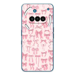 Чохол банти для Nothing Phone (3a) (Фон бантики)