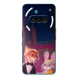 Силиконовый чехол с принтом Зоотрополіс для Nothing Phone (3a) (Главные герои)