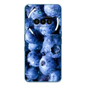 Чехол с изображением вкусной еды для Nothing Phone (3a) (Голубика)