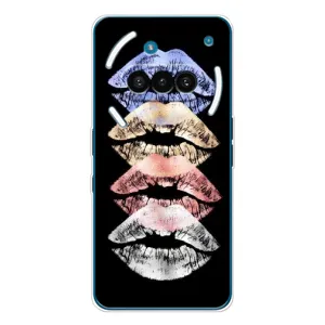 Чехол Стильные девушки на Nothing Phone (3a) (Губы)
