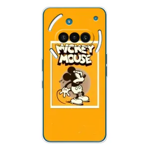 Чехлы с принтом Микки Маус на Nothing Phone (3a) (Испуганный Микки)