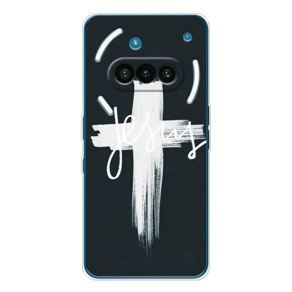 Чехол с рисунком «Jesus» для Nothing Phone (3a) Чехол с рисунком «Jesus» для Nothing Phone (3a)