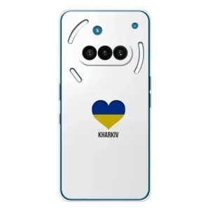 Чехлы силиконовые (Город Харьков) на Надинг Фон (3а) (Kharkiv)
