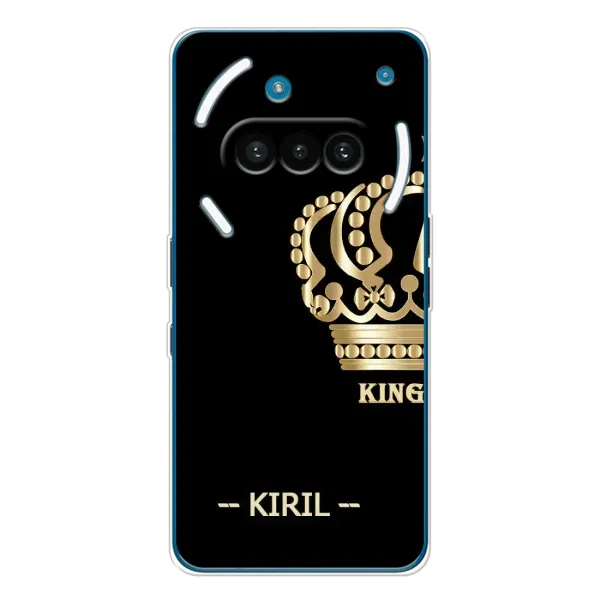 Чехол с рисунком «KIRIL» для Nothing Phone (3a)