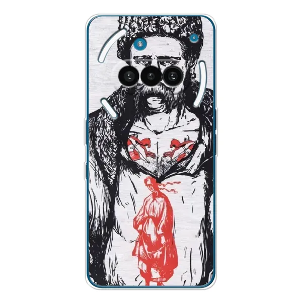 Чехол с рисунком «Кобзарь» для Nothing Phone (3a) Чехол с рисунком «Кобзарь» для Nothing Phone (3a)