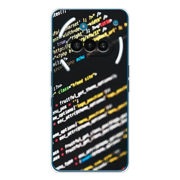 Чехол с рисунком «Код» для Nothing Phone (3a)