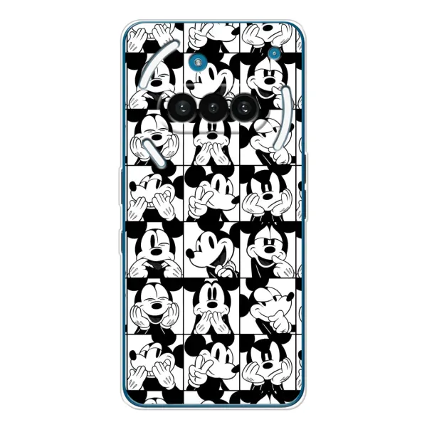 Чехол с рисунком «Коллаж Микки Маус» для Nothing Phone (3a)