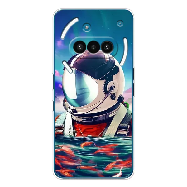 Чехол с рисунком «Космонавт в воде» для Nothing Phone (3a) Чехол с рисунком «Космонавт в воде» для Nothing Phone (3a)