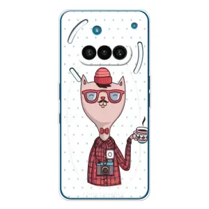 Чехол на тематику: Коты для Nothing Phone (3a) (Кот аристократ)