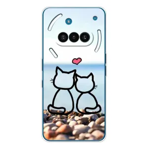Силиконовые Чехлы Любимому человеку для Nothing Phone (3a) (Котейки)