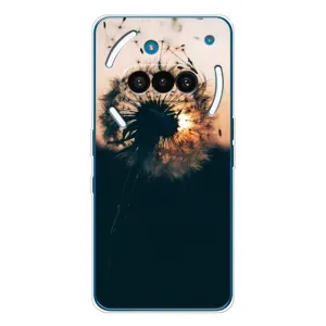 Силиконовый Чехол с одуванчиками на Nothing Phone (3a) (Красивый одуванчик)