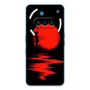 Літній Чохол на Nothing Phone (3a) (Червоний Захід сонця)