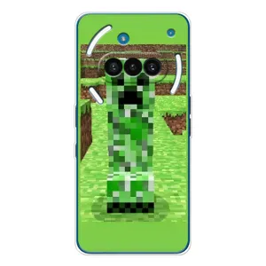 Чохли для Nothing Phone (3a) (Персонажі МайнКрафт) (Кріпер 2)