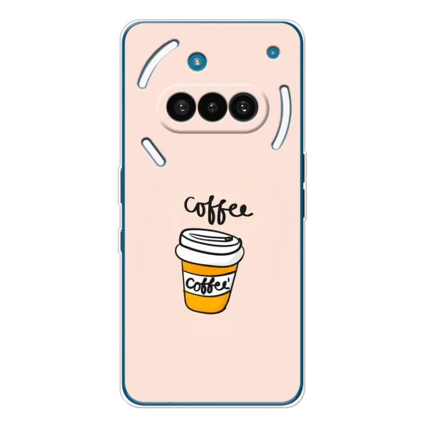 Чехол с рисунком «Кружка кофе» для Nothing Phone (3a) Чехол с рисунком «Кружка кофе» для Nothing Phone (3a)