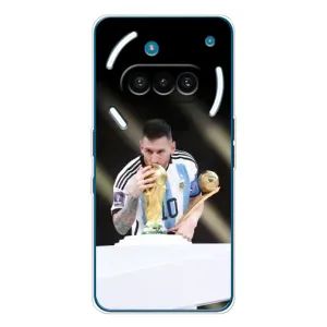 Чехлы Лео Месси Аргентина для Nothing Phone (3a) (Кубок Мира)
