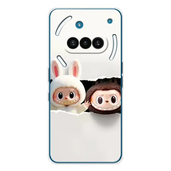Чехол с рисунком «Фигурки Labubu» для Nothing Phone (3a) Чехол с рисунком «Фигурки Labubu» для Nothing Phone (3a)