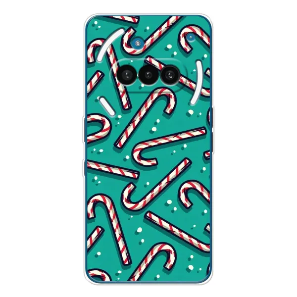 Чехол с рисунком «Леденцы» для Nothing Phone (3a) Чехол с рисунком «Леденцы» для Nothing Phone (3a)
