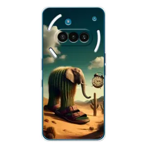 Чехол с мемами тралалело тралала для Nothing Phone (3a) (Лирили ларила)