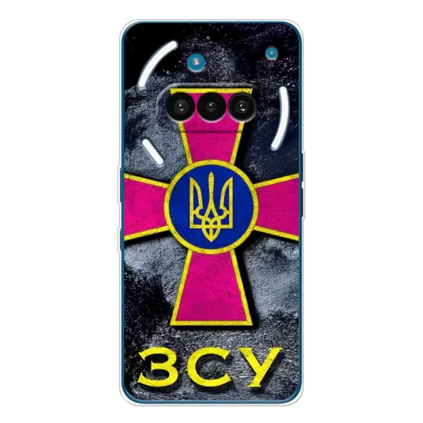 Чехол с рисунком «Лого ЗСУ» для Nothing Phone (3a) Чехол с рисунком «Лого ЗСУ» для Nothing Phone (3a)