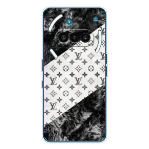 Чохол Стиль Louis Vuitton на Nothing Phone (3a) (LV на білому)