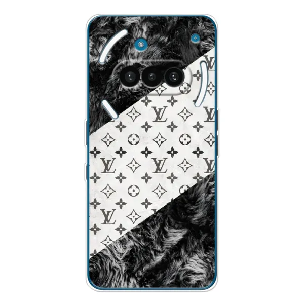 Чехол с рисунком «LV на белом» для Nothing Phone (3a) Чехол с рисунком «LV на белом» для Nothing Phone (3a)