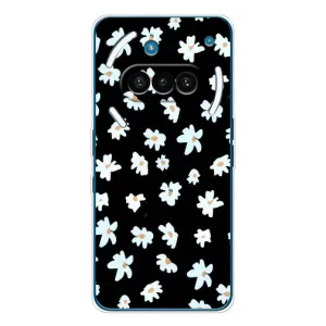Чехол с ромашками на Nothing Phone (3a) (Маленькие ромашки)