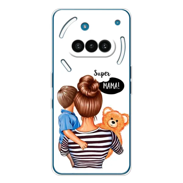 Чехол с рисунком «Мама и сын» для Nothing Phone (3a) Чехол с рисунком «Мама и сын» для Nothing Phone (3a)