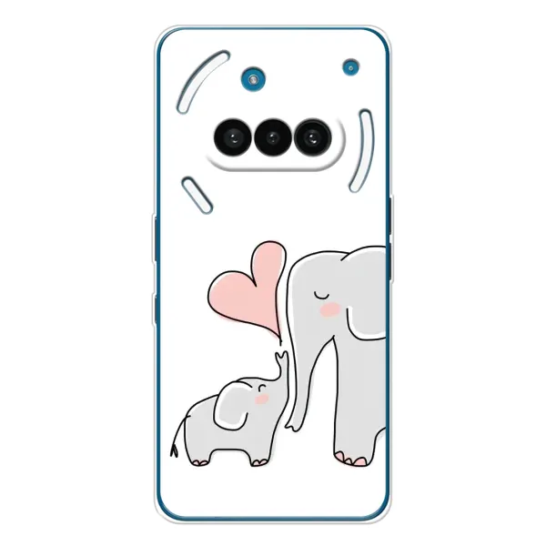 Чехол с рисунком «Мама» для Nothing Phone (3a)
