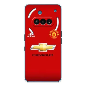 Силиконовые Чехлы принт Футбол на Nothing Phone (3a) (Man United)