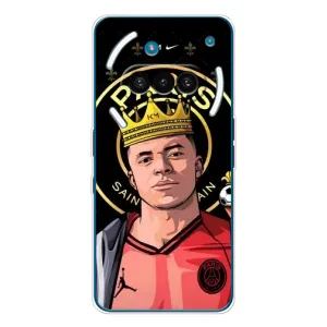 Чехол (TPU) с Футболистом на Nothing Phone (3a) (Mbappe King)