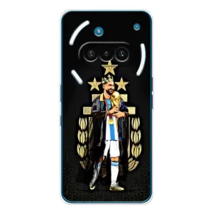 Чехлы Лео Месси Аргентина для Nothing Phone (3a) (Месси король)