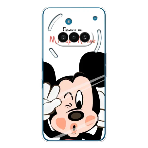 Чехол с рисунком «Mickey Mouse» для Nothing Phone (3a) Чехол с рисунком «Mickey Mouse» для Nothing Phone (3a)