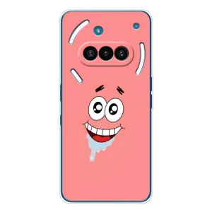 Чехлы с Патриком на Nothing Phone (3a) (Мордочка Патрика)